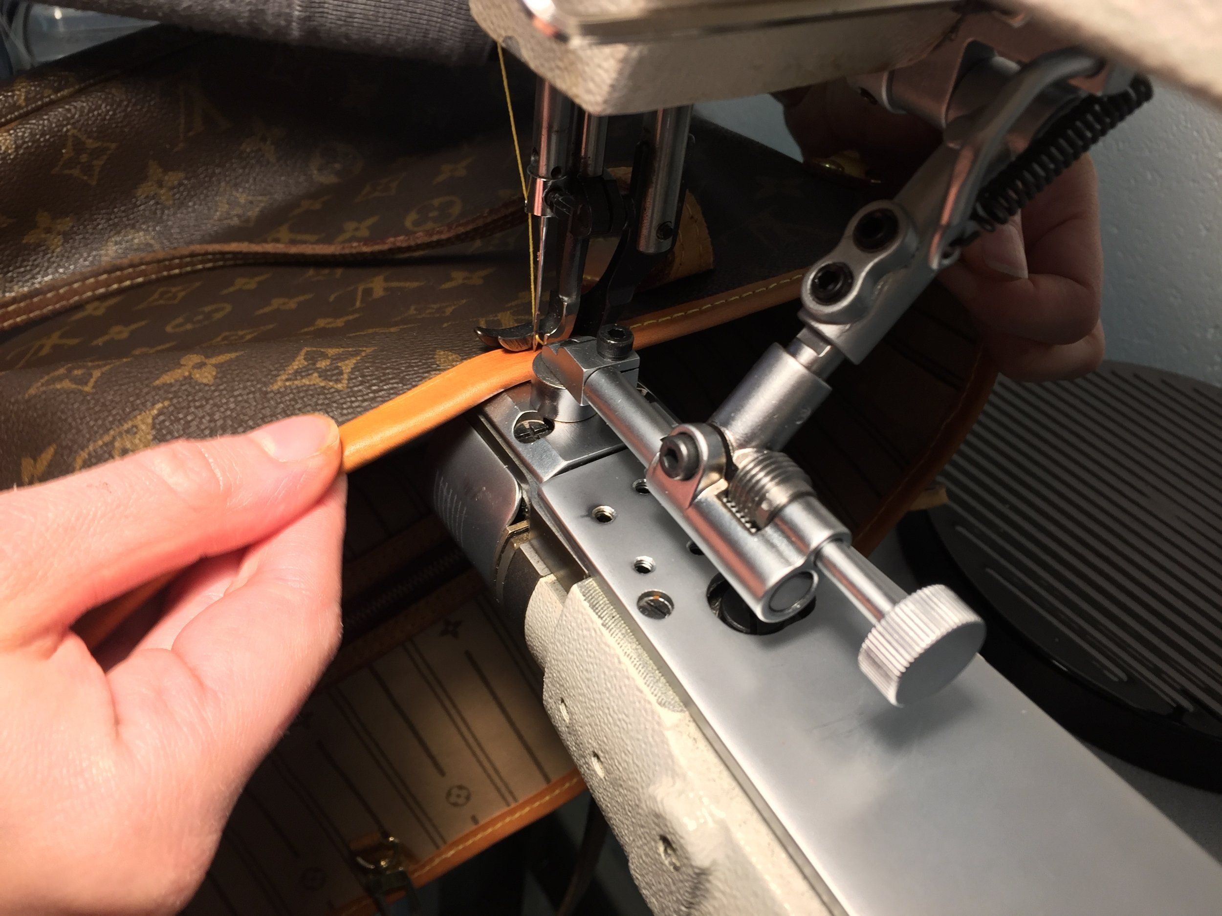 Repair Louis Vuitton Stitching?