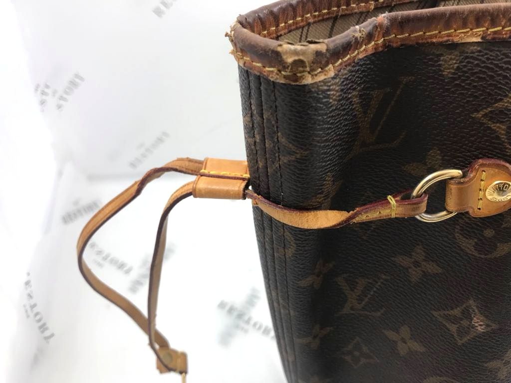 Luxury bag repair - Louis Vuitton Neverfull - The Restory