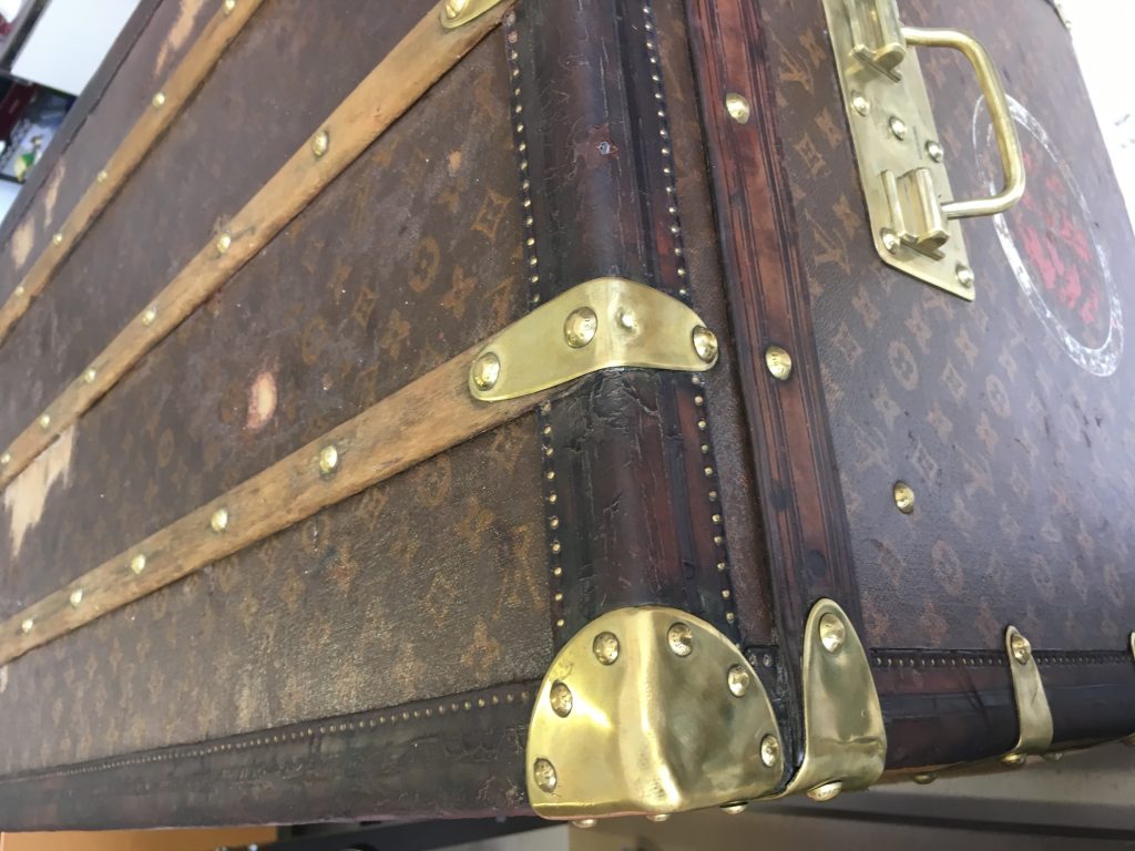 Antique Louis Vuitton trunks become storytellers of modern human